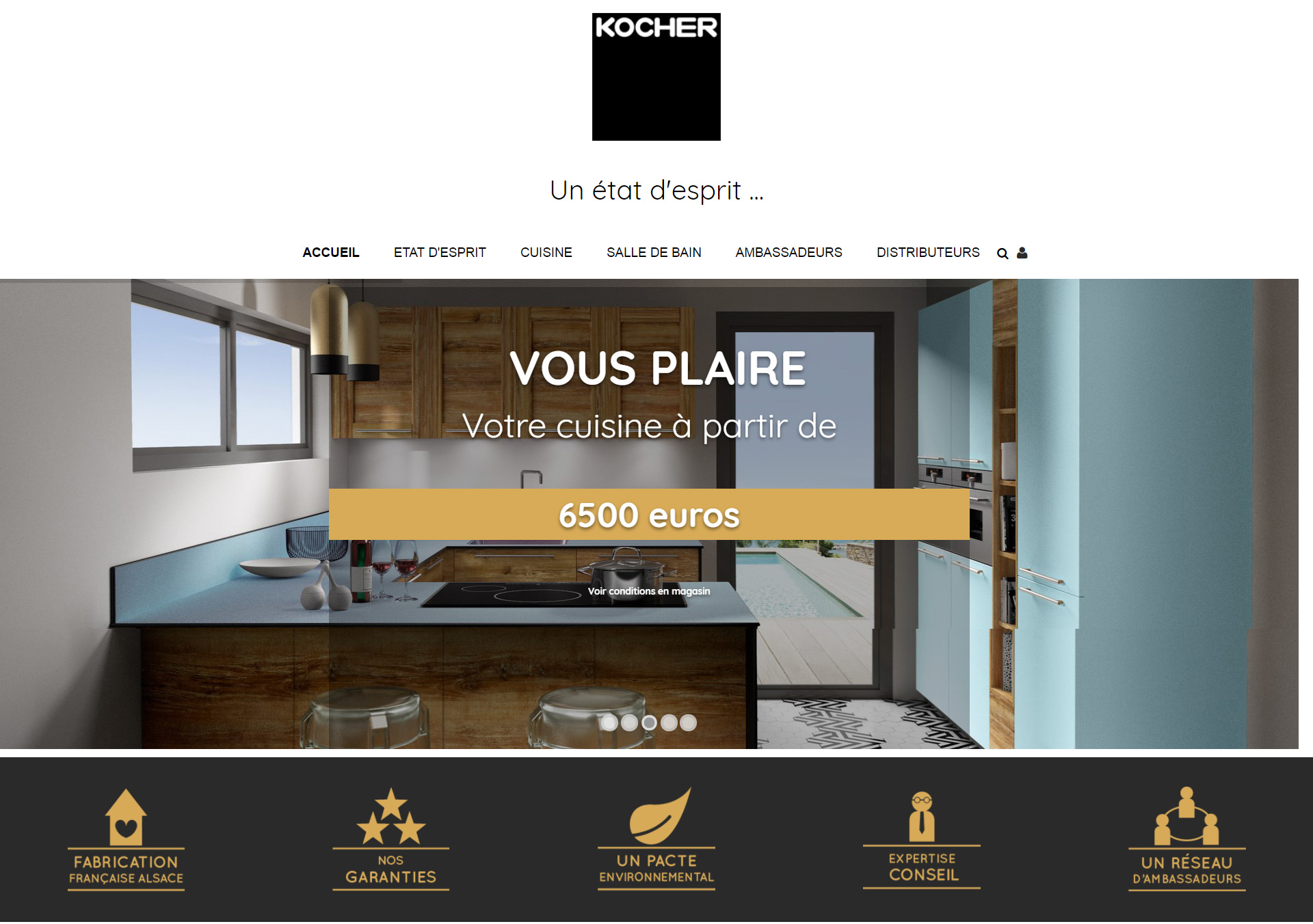 cuisines-kocher.com | cuisine, salles de bains, dressing